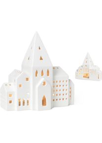 KÄHLER DESIGN Kähler, Windlicht, Urbania Lichthaus City (1 x, 20.5 x 8 x 21 cm)