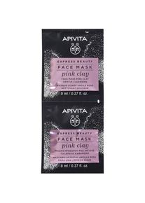 Apivita, Gesichtsmaske, Express Beauty Pink Clay (16 ml)