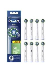 Oral-B, Zahnbürstenkopf, Pro Cross Action Replacement Brush Heads for Electric Toothbrushes - Pack of 8 (8 x)