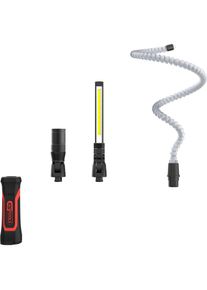 KS Tools, Arbeitsleuchte, - eQi UltimateBEAM 3in1 Quick-Lock Arbeitsleuchten-Set, 4-tlg (1100 lm)