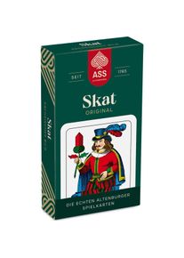 ASS Altenburg FSC Skat, sächsisches Bild in Faltschachtel (Deutsch)