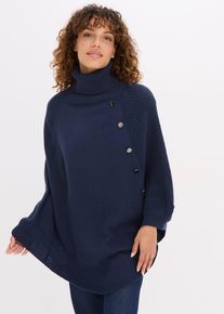 Poncho, blå, størrelse Onesize, bonprix