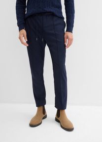 Stilren pull on-bukse Relaxed Fit, blå, størrelse 50, bonprix