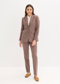 Dress (2-delt sett), brun, størrelse 46, bonprix