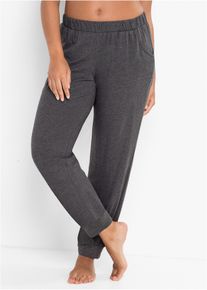 Pyjamasbukse (2-pack), grå, størrelse 56/58 (3XL), bonprix
