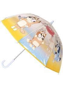 Disney, Mädchen, Regenschirm, Regenschirm Bluey Blau PoE 45 cm, Blau