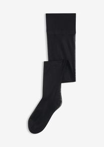 Strømper til hofteholder 20den Satin Sheer, svart, størrelse 44/46 (L), bonprix