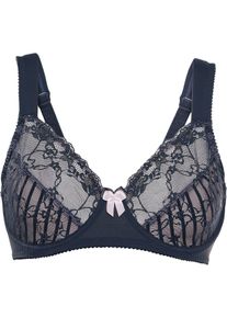 Minimizer-BH med vatterte skulderbånd, grå, størrelse 95G, bonprix