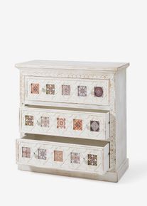 Cassettiera, Bianco, Taglia 80,5x80 cm, bonprix