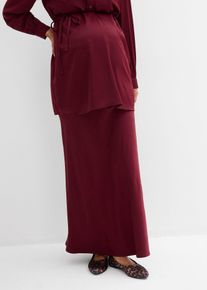 Gonna prémaman in satin, Rosso, Taglia 44, bonprix