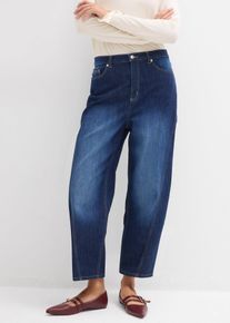 Jeans baggy vita alta, Blu, Taglia 46, bonprix