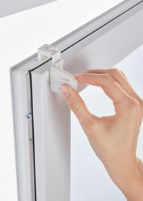 Tenda a rullo doppia con fantasia a foglie, Bianco, Taglia 150x45 cm, bonprix