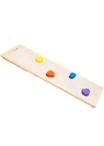 Wippe , Multicolor , Holz , Birke , Sperrholz , 42x78x6 cm , EN 71, Ce , Babymöbel & Kindermöbel, Babyzimmer, Babywippen & Babyschaukeln