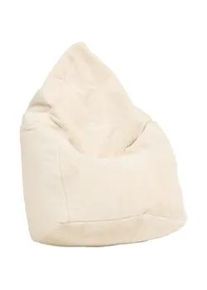 Sitzsack , Beige , Textil , 220 l , Füllung: Styroporkugeln , 70x95x70 cm , Kleinmöbel
