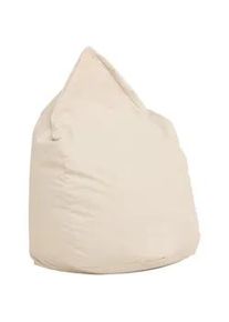 Sitzsack , Beige , Textil , 270 l , Füllung: Styroporkugeln , 70x80x70 cm , Kleinmöbel