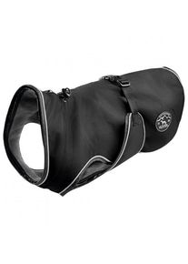 Hunter Dog Coat Uppsala Dog coat (Rücken 40 cm - Hals 30-56 cm / Bauch 56-80 cm, black)