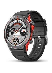 iWear Smart watches Z136 Zinc Sport BT Call Smart Watch 1.43" Amoled Display Heart Rate and Oxygen, Smartwatch