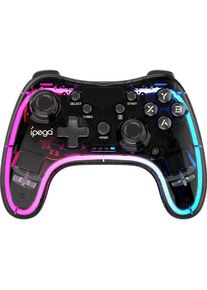 iPega PG-9228 Wireless Gaming Controller (PS3, Android, iOS, Windows, PS4, Switch), Gaming Controller, Schwarz