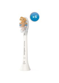 PHILIPS SONICARE, Zahnbürstenkopf, A3 Premium All-in-One HX9096/10 Standard-Bürstenköpfe für Schallzahnbürste (6 x)