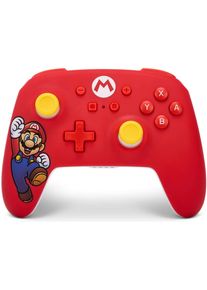 PowerA Nintendo Switch Controller - Mario (Switch Lite, Switch OLED, Switch), Gaming Controller, Rot