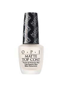 O.P.I Opi Damen Überlack »Nail Lacquer Matte Top Coat« verwandelt Glanz in ein modernes, samtiges Matt-Finish, schützt