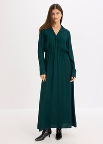 bonprix Femei Rochie maxi cu imprimeu, verde, 36