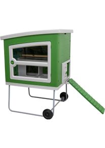 Kerbl Hobbyfarming Mobile Coop - Kunststoff 119x96x162cm, 2 Kartons