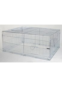 KERBL Pet Jungtierfreilaufgehege mit Ausbruchsperre 144x112x60cm