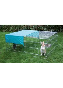 KERBL Pet Freilaufgehege, 144x112x60cm verzinkt, inkl. Sonnenschutz