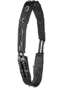Waldhausen Supersoft Longiergurt, schwarz/silber, WB