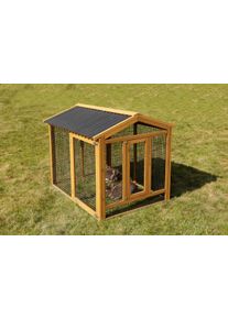 KERBL Pet Freigehege Appartement Pro 115x85x90cm, Kunststoffdach