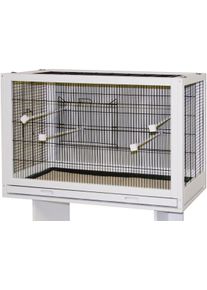 KERBL Pet Vogelkäfig FIPS, aus Holz 100 x 50 x 60 cm