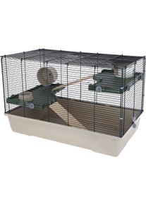 KERBL Pet Kleintierkäfig Flat Nature 80 x 45 x 53 cm