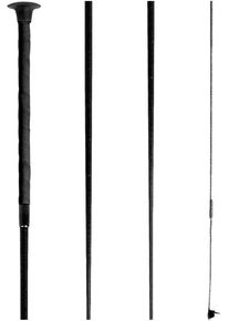 Waldhausen Dressur- und Touchiergerte, schwarz, 140cm