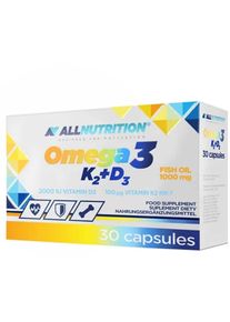 Allnutrition Omega 3 K2+D3, 30 Kapseln