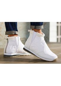 Vivance Dames Winterlaarsje in wit ,maat 40, Witt, 50% Leer, 50% Imitatieleer