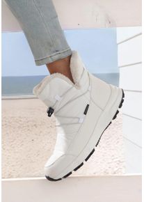 Lascana Dames Laarsje in wit ,maat 40, Witt, 100% Textiel