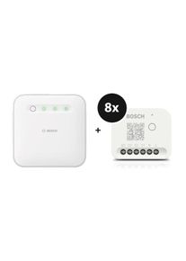 BOSCH SMART HOME Controller II + Licht-/rolluikbesturing II 8-pack