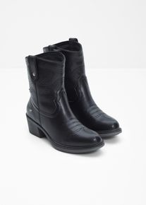 Bottines santiags Mustang - noir - taille 38 - bonprix