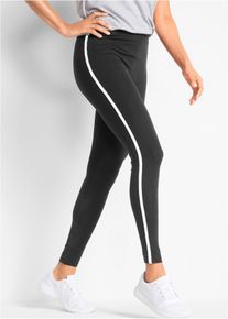 Legging de sport longueur cheville - noir - taille 34/36 (XS) avec coton - bonprix