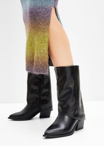 Bottes esprit western - noir - taille 42 - Vegan - bonprix