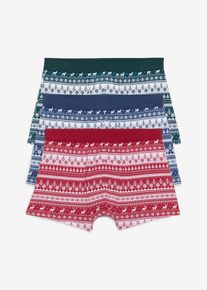Lot de 3 boxers coton - vert - taille 8 (XXL) avec coton - bonprix