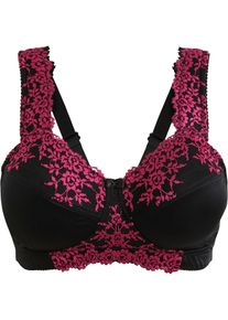 Soutien-gorge grand maintien sans armatures bretelles rembourr&eacute;es - noir - taille 125C - bonprix