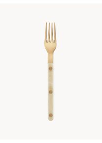 Sabre Paris Stainless Steel Cake Fork Bistrot Beige, Gold High-grade steel L 16 cm