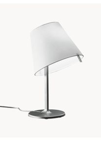 Artemide Candeeiro de mesa Melampo Prateado, Branco Ø 23 x Alt 40 cm