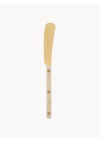 Sabre Paris Stainless Steel Butter Knife Bistrot Beige, Gold High-grade steel L 20 cm