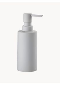 Zone Denmark Dozownik do mydła z porcelany Solo Szary Ø 6 x W 18 cm