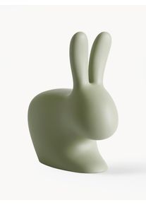 Qeeboo Børnestol Kanin Grøn Plastik B 46 x D 27 cm