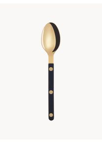 Sabre Paris Stainless Steel Teaspoon Bistrot Black, Gold High-grade steel L 16 cm