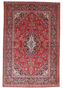 Kashan Persisk tæppe 140 x 210 (Iran) Håndknyttet